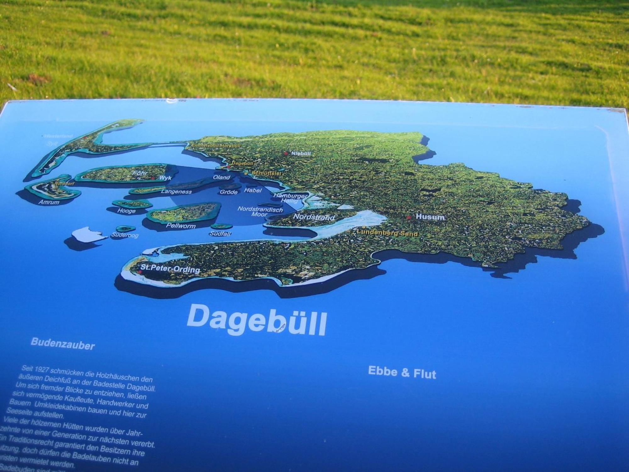 Friesenhaus Am Meer Dagebuell Luaran gambar
